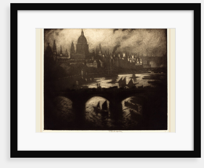 Wren's City by Joseph Pennell