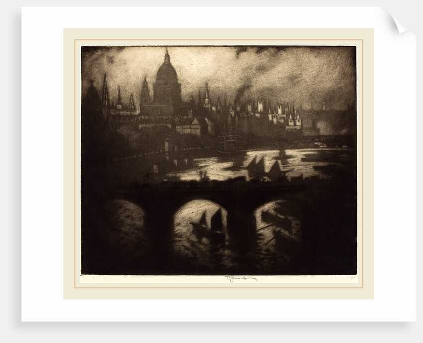Wren's City by Joseph Pennell