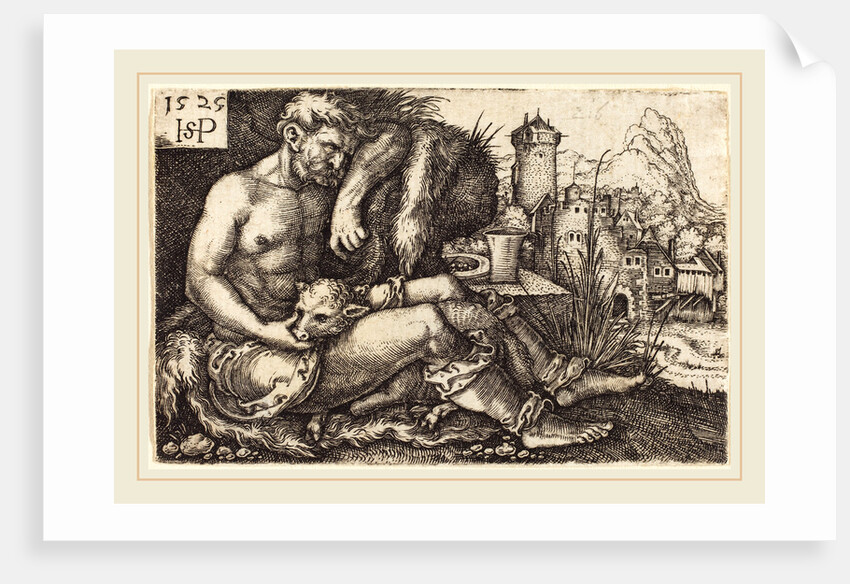 The Shepherd, 1525 by Sebald Beham