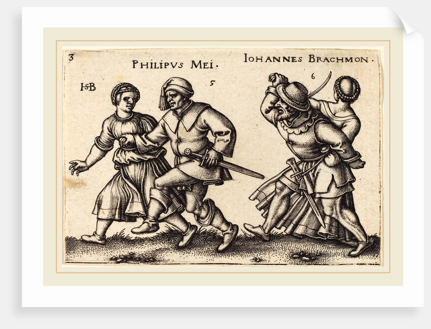 May and June by Sebald Beham