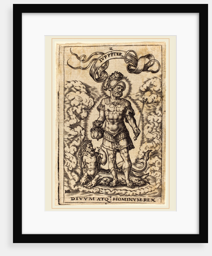 Jupiter by Sebald Beham