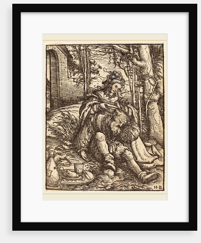 Samson and Delilah by Hans Burgkmair I