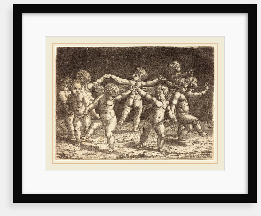 Dance of the Gods of Love by Sebald Beham