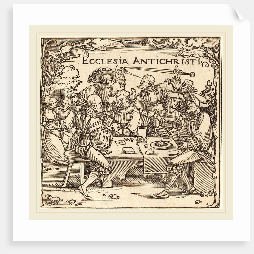 Ecclesia Antichristi by Sebald Beham