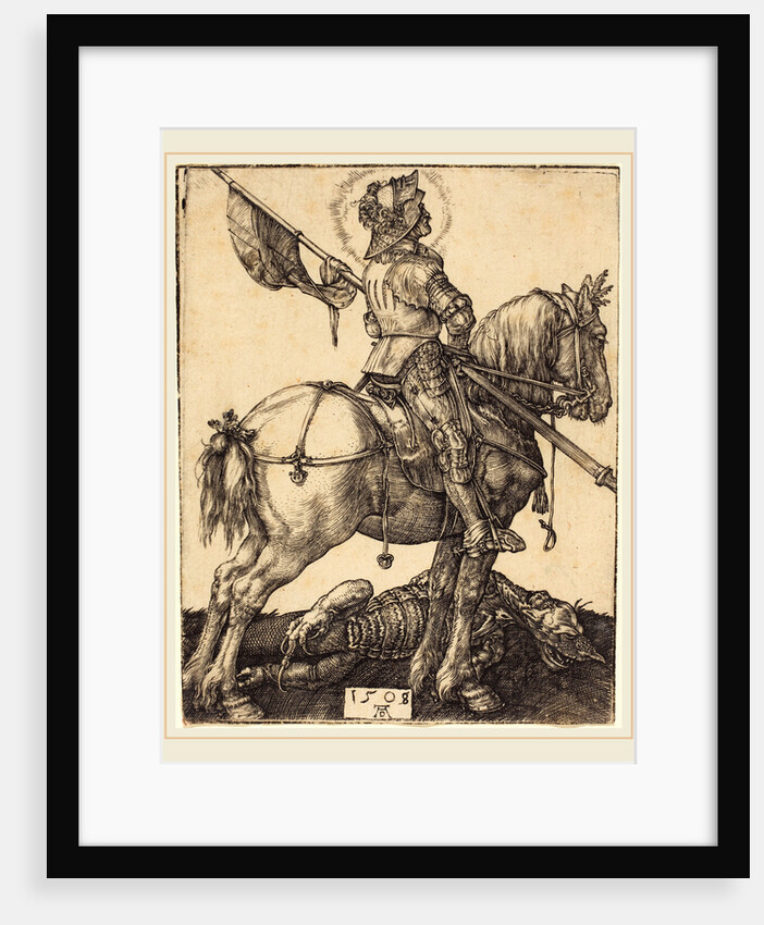 Saint George on Horseback, 1508 by Albrecht Dürer