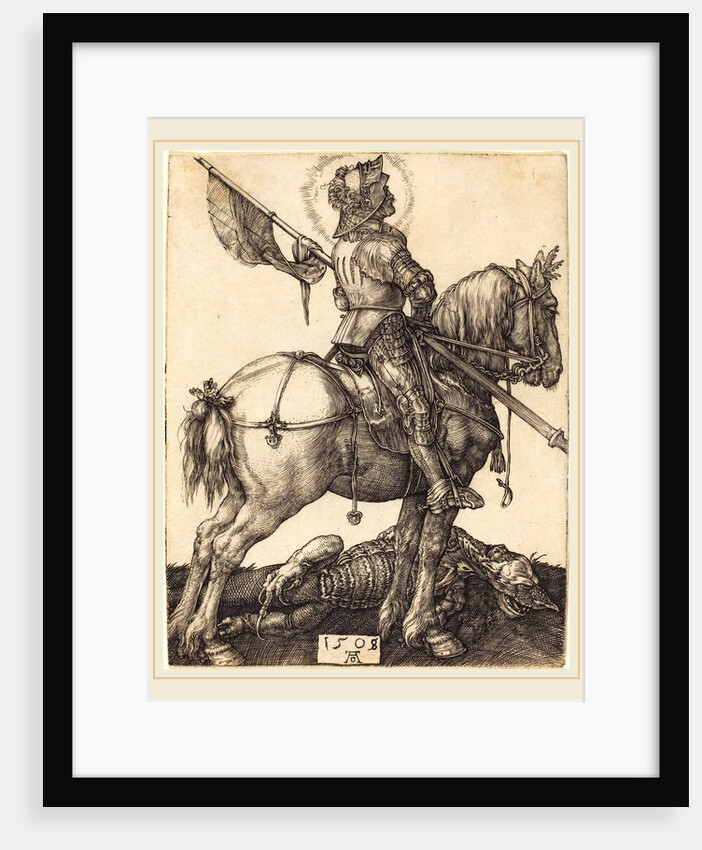 Saint George on Horseback, 1508 by Albrecht Dürer