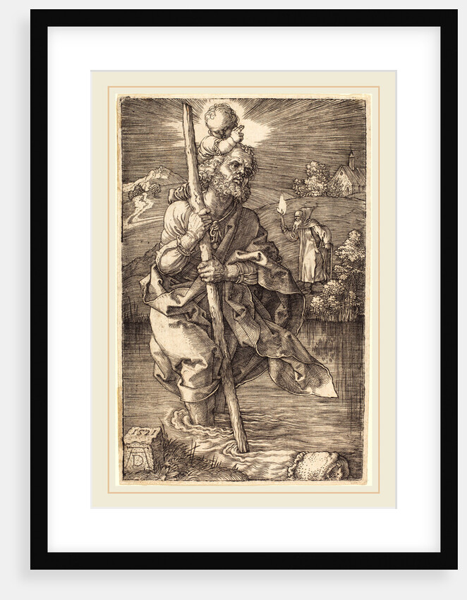 Saint Christopher Facing Right, 1521 by Albrecht Dürer