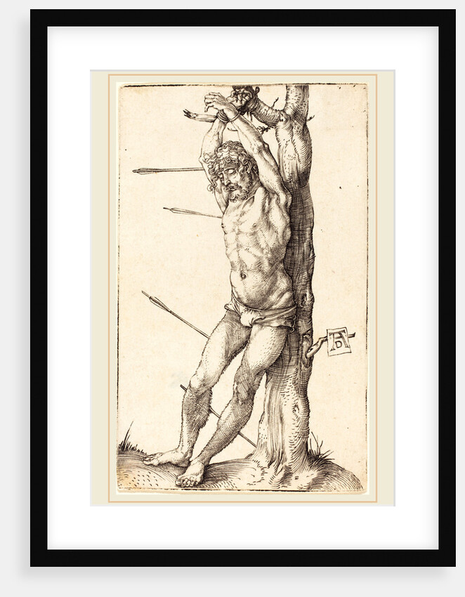Saint Sebastian Bound to the Tree by Albrecht Dürer