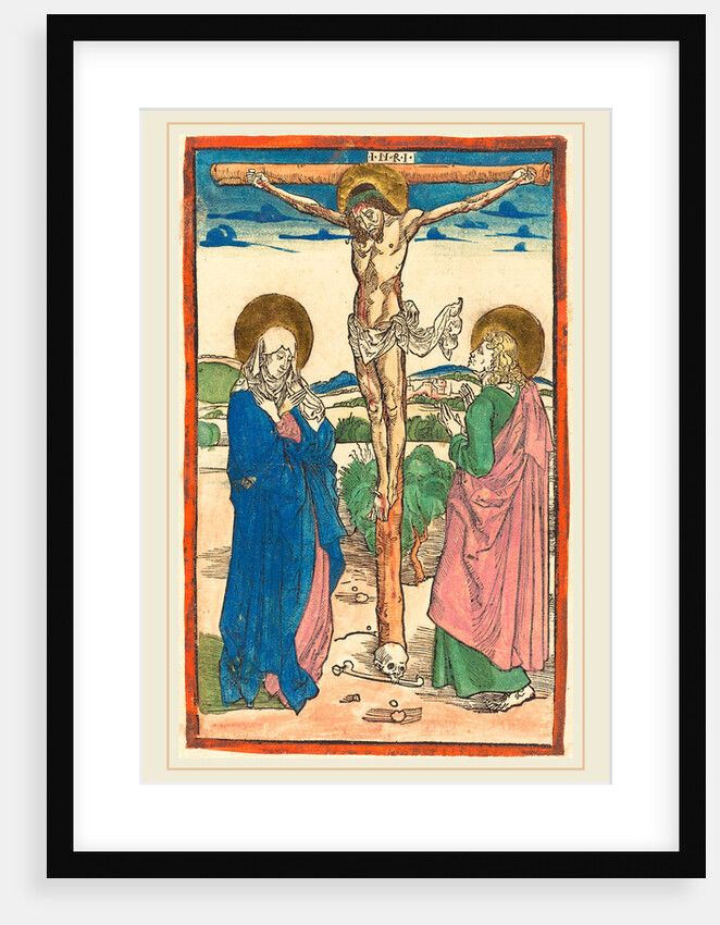 Christ on the Cross Between the Virgin and Saint John, 1493 by Albrecht Dürer