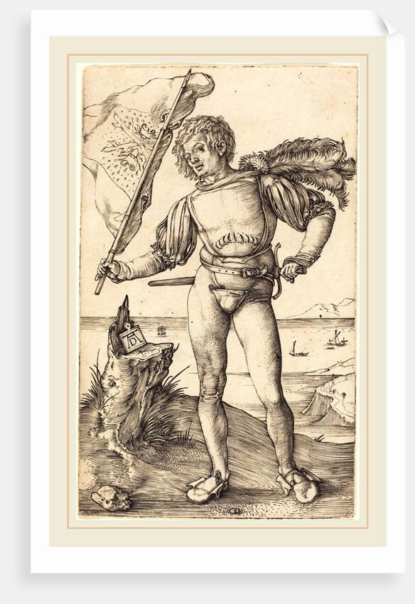 Standard Bearer by Albrecht Dürer
