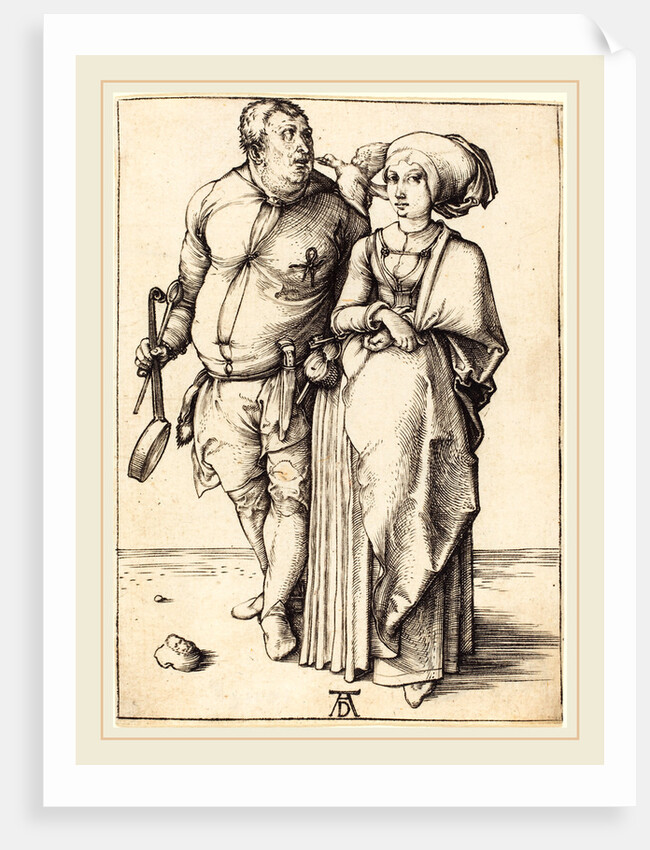 The Cook and His Wife by Albrecht Dürer