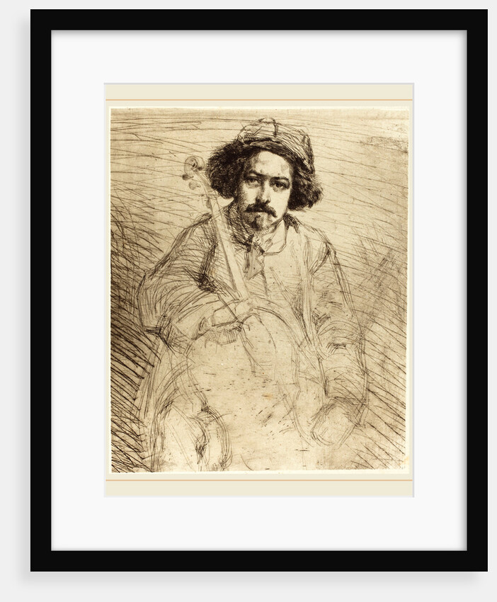 Becquet, 1859 by James McNeill Whistler