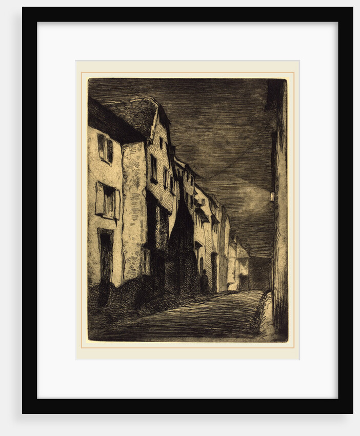 Street in Saverne, 1858 by James McNeill Whistler