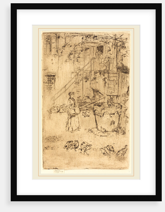 Turkeys, 1880 by James McNeill Whistler