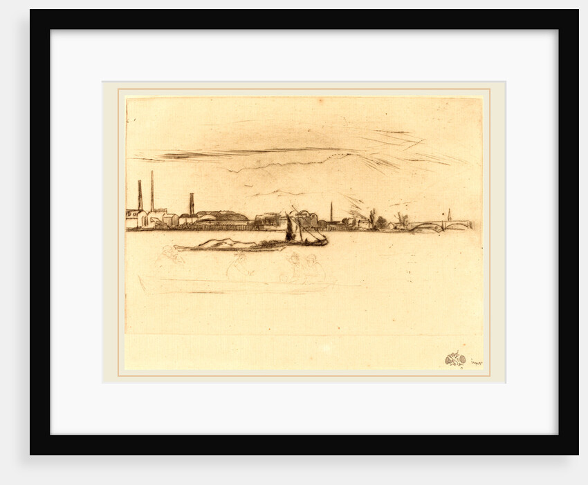 Price's Candle-Works, c. 1875 by James McNeill Whistler