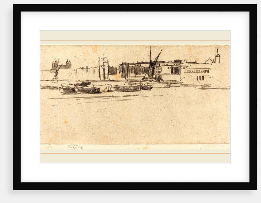 The White Tower, c. 1875 by James McNeill Whistler