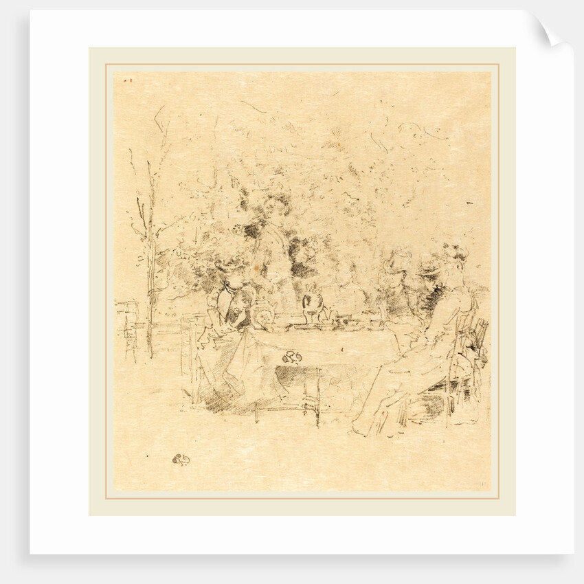 The Garden, 1891 by James McNeill Whistler