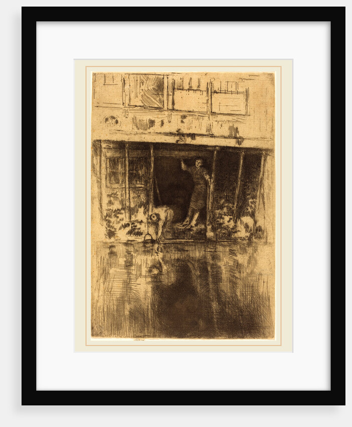 Pierrot, 1889 by James McNeill Whistler