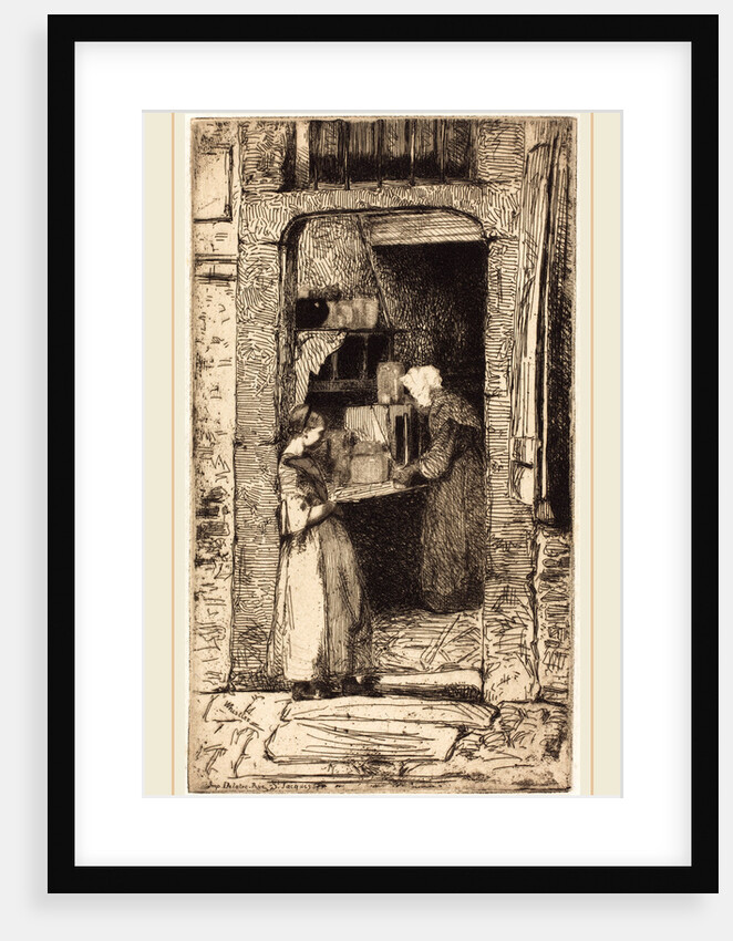La Marchande de Moutarde, 1858 by James McNeill Whistler