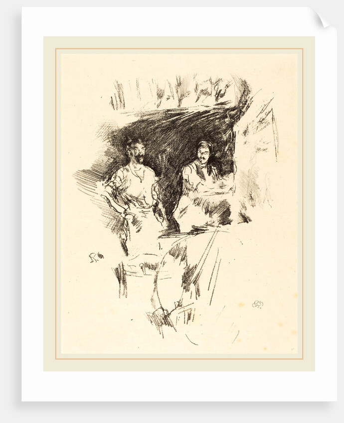 The Brothers, 1895 by James McNeill Whistler