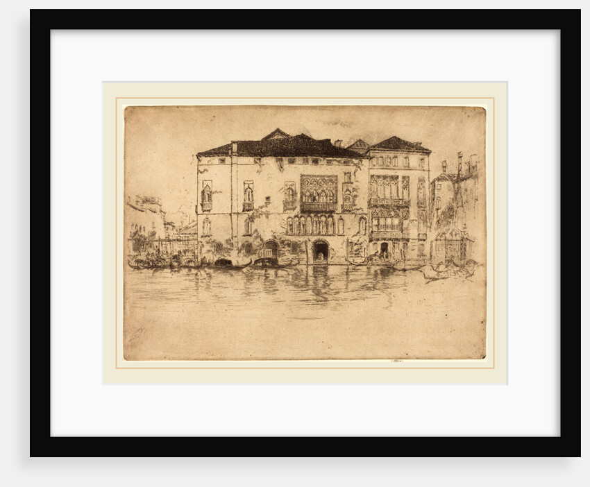 The Palaces, 1880 by James McNeill Whistler