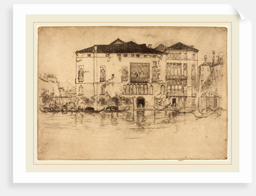 The Palaces, 1880 by James McNeill Whistler