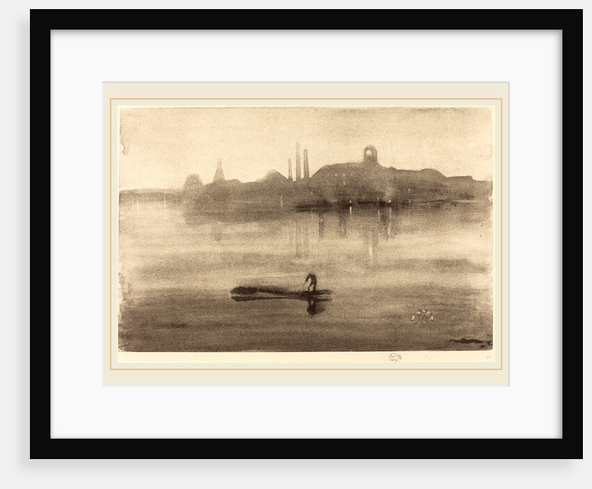 Nocturne, 1878 by James McNeill Whistler