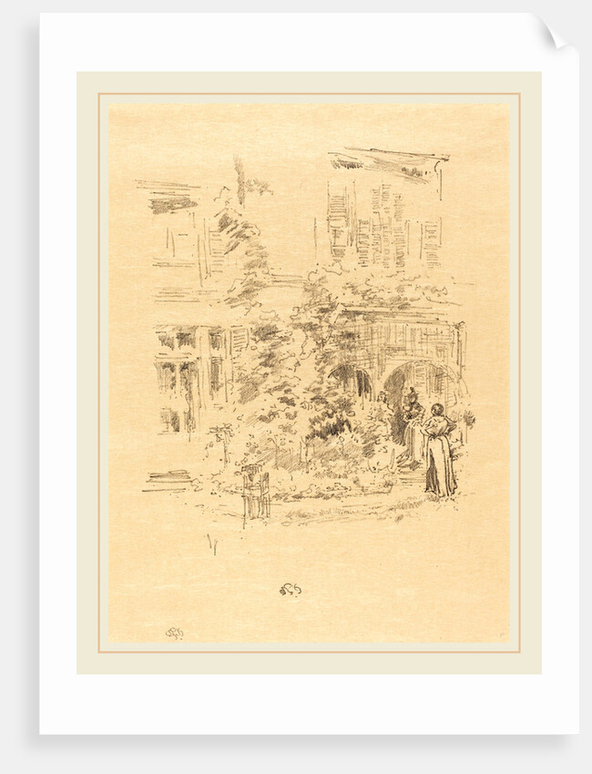 The Garden Porch, 1894 by James McNeill Whistler