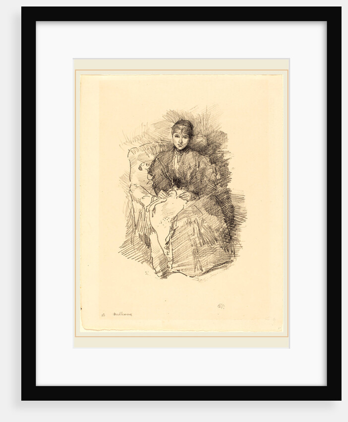 Needlework, 1896 by James McNeill Whistler