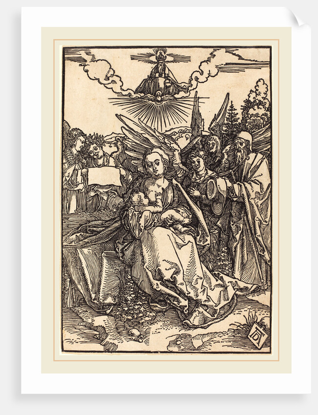 The Holy Family with Five Angels, in or before 1505 by Albrecht Dürer
