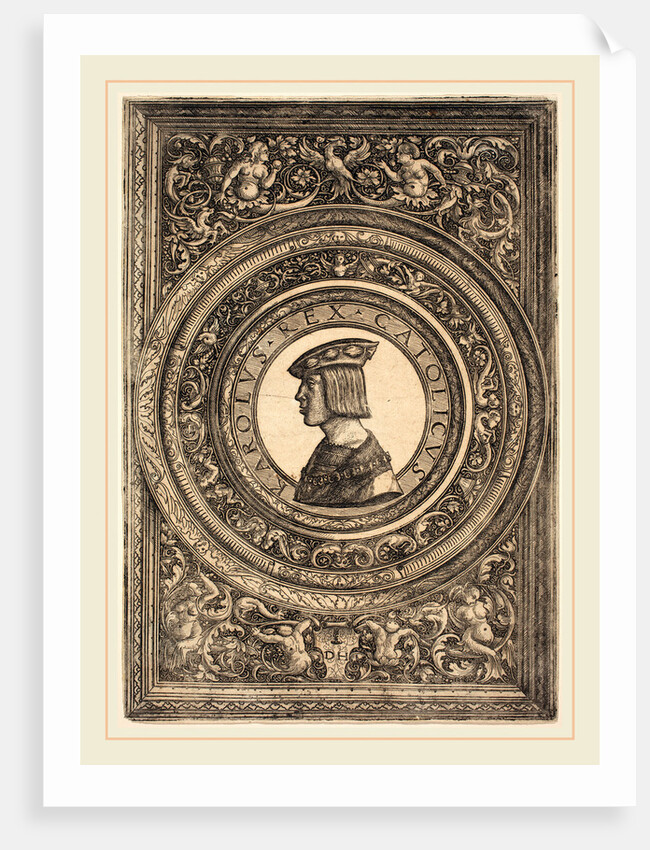 Emperor Charles V by Daniel Hopfer I