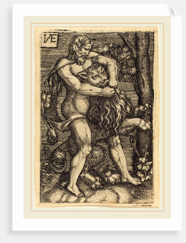 Hercules Killing the Lion by Master HVE