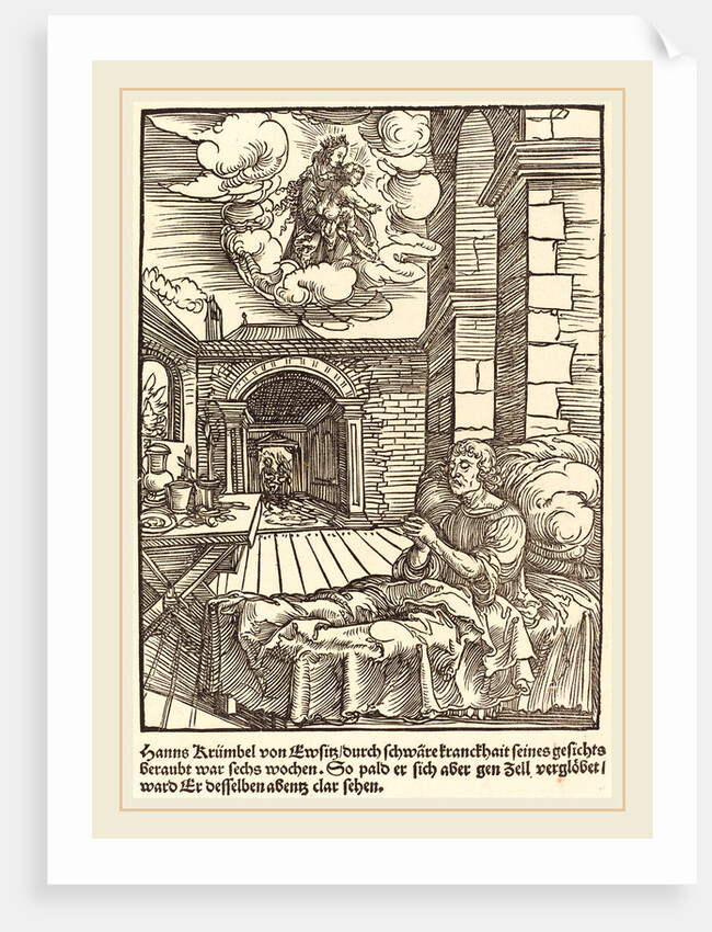 Hanns Krumbel von Ewsitz, c. 1503 by Master of the Miracles of Mariazell