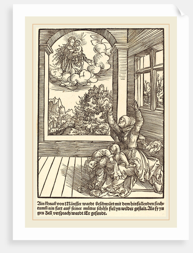 Ain khnab von Mansee wardt, c. 1503 by Master of the Miracles of Mariazell