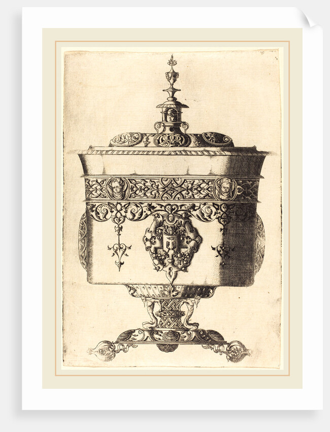 Richly Embellished Goblet by Mathis Zundt