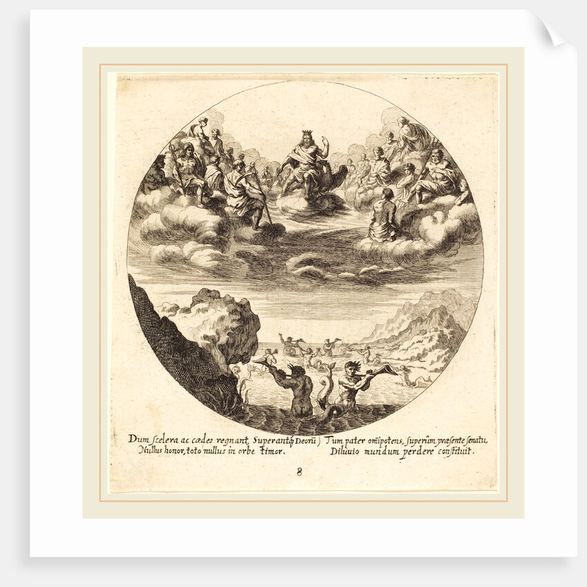 Jove and the Gods, 1665 by Georg Andreas Wolfgang the Elder