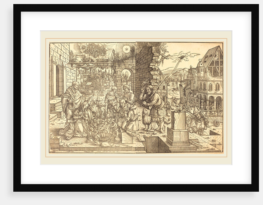 The Adoration of the Shepherds, probably 1530-1540 by Master of the Adoration of the Shepherds