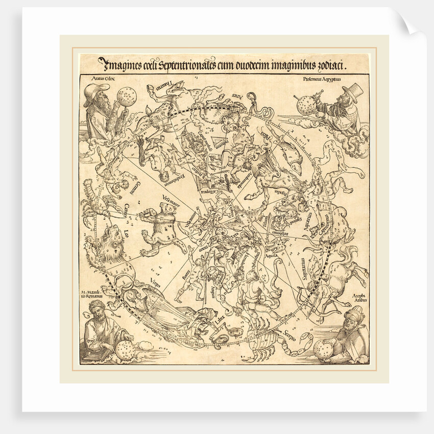 The Northern Celestial Hemisphere, 1515 by Albrecht Dürer