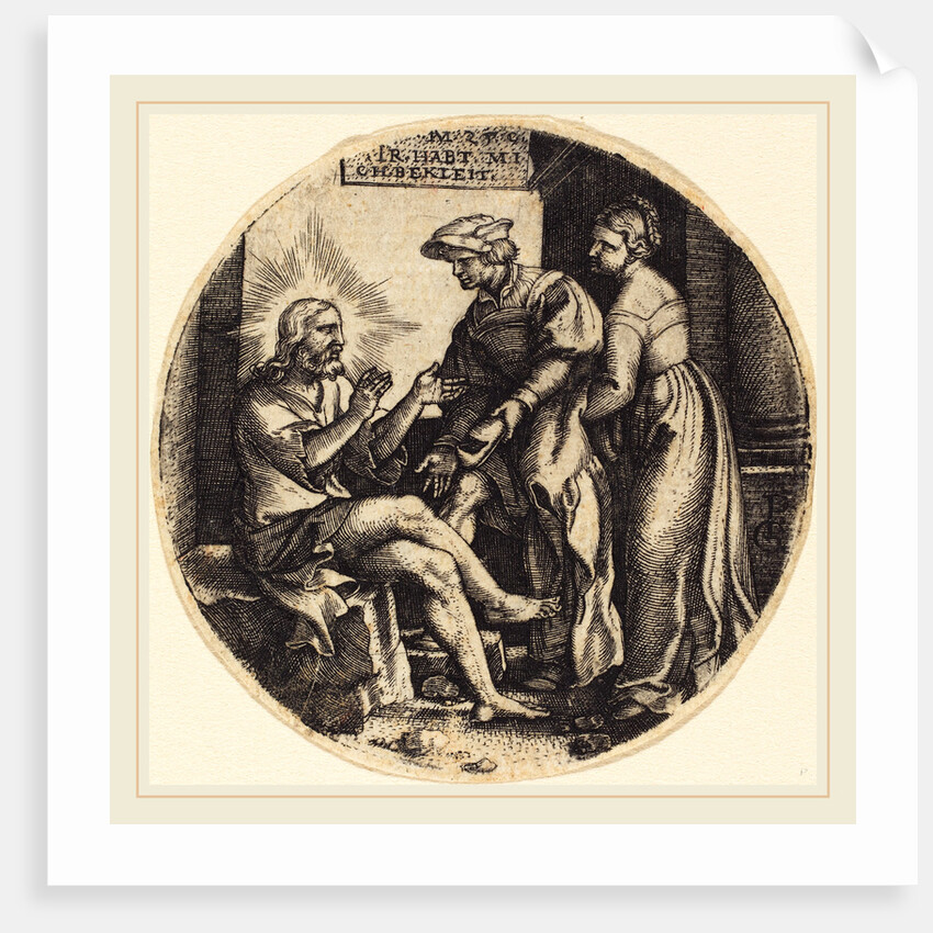 To Clothe the Naked by Georg Pencz