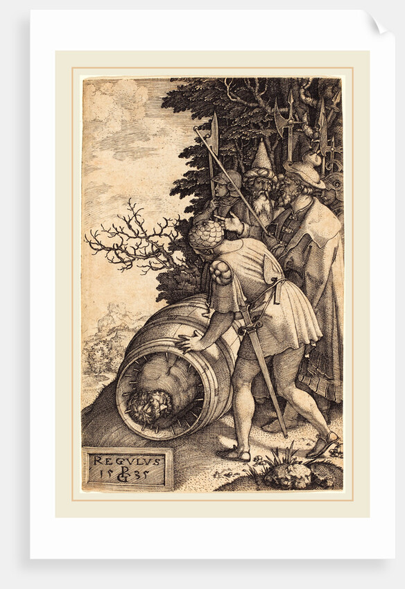 Attilius Regulus, 1535 by Georg Pencz