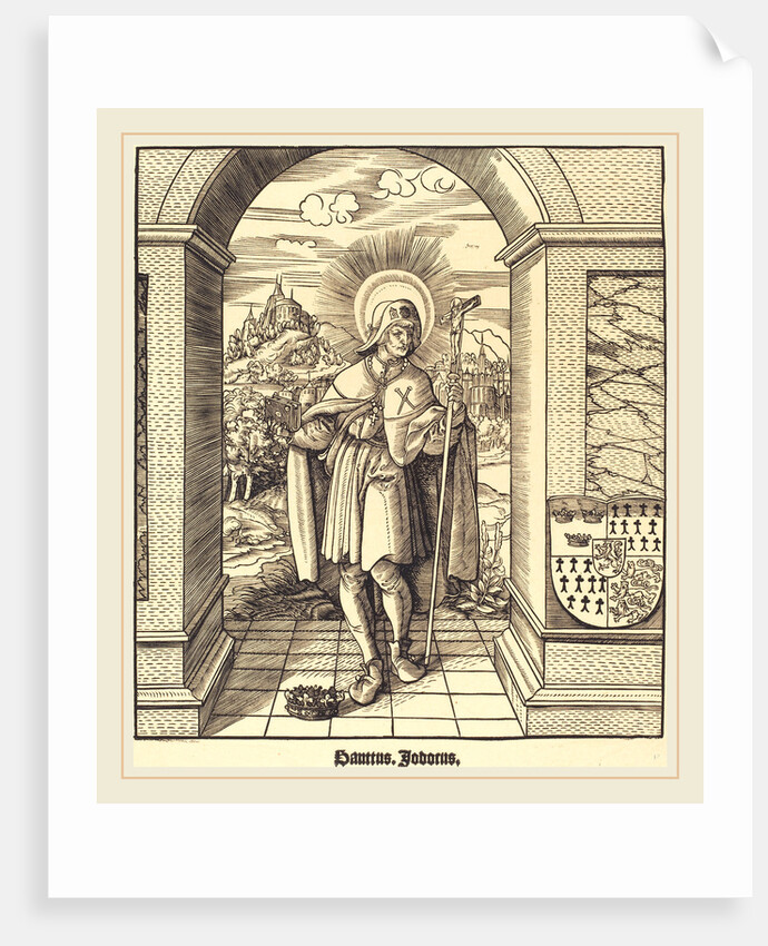 Saint Jodocus by Leonhard Beck