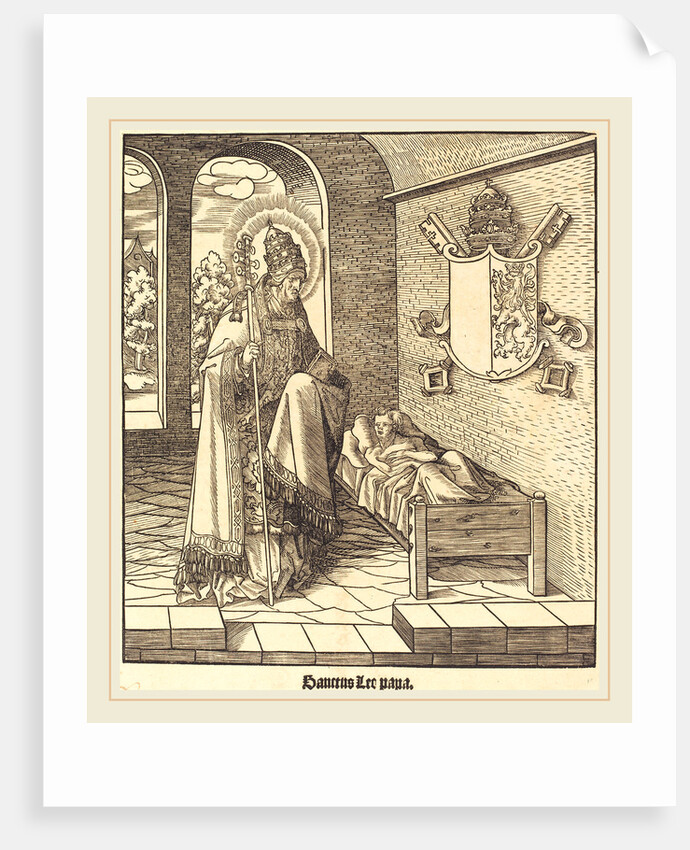 Saint Leo by Leonhard Beck