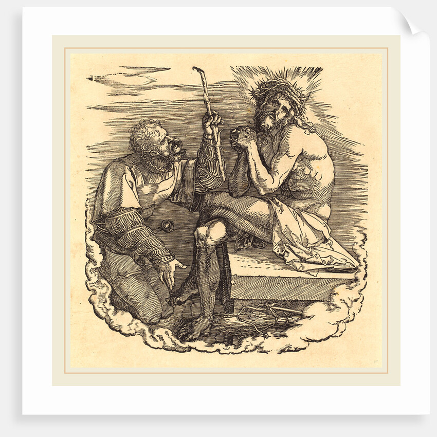The Man of Sorrows Mocked by a Soldier, probably 1511 by Albrecht Dürer