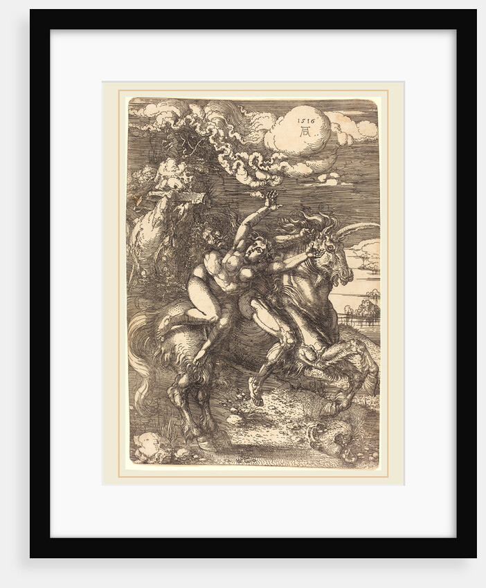 Abduction on a Unicorn, 1516 by Albrecht Dürer