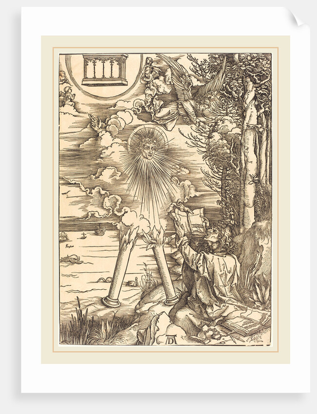 Saint John Devouring the Book by Albrecht Dürer