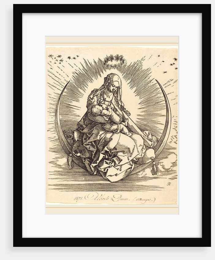 The Madonna on the Crescent by Albrecht Dürer