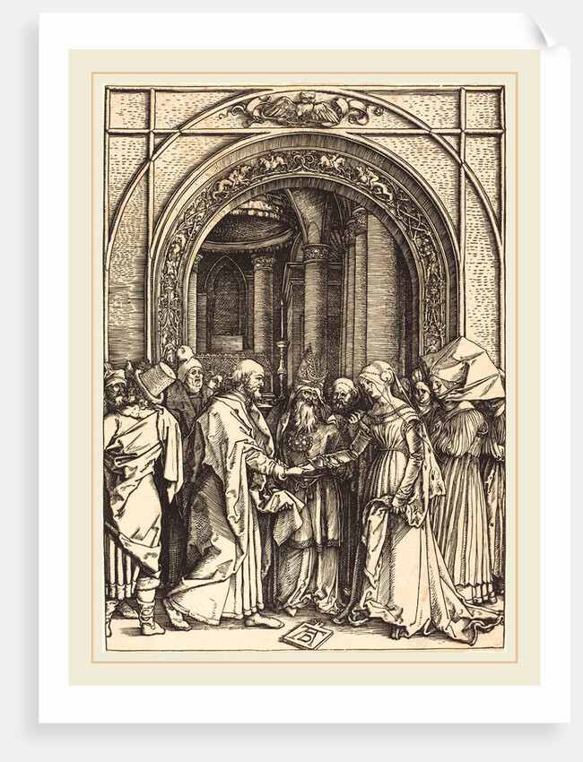 The Betrothal of the Virgin by Albrecht Dürer