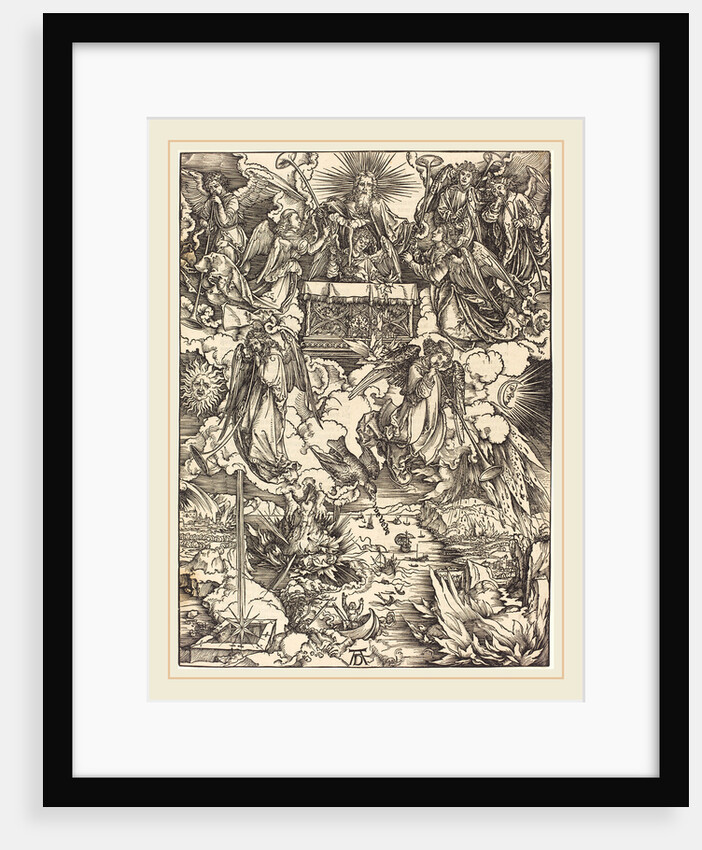 The Seven Angels with the Trumpets by Albrecht Dürer