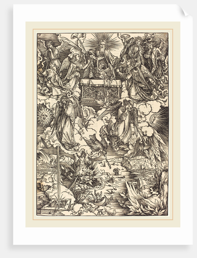 The Seven Angels with the Trumpets by Albrecht Dürer