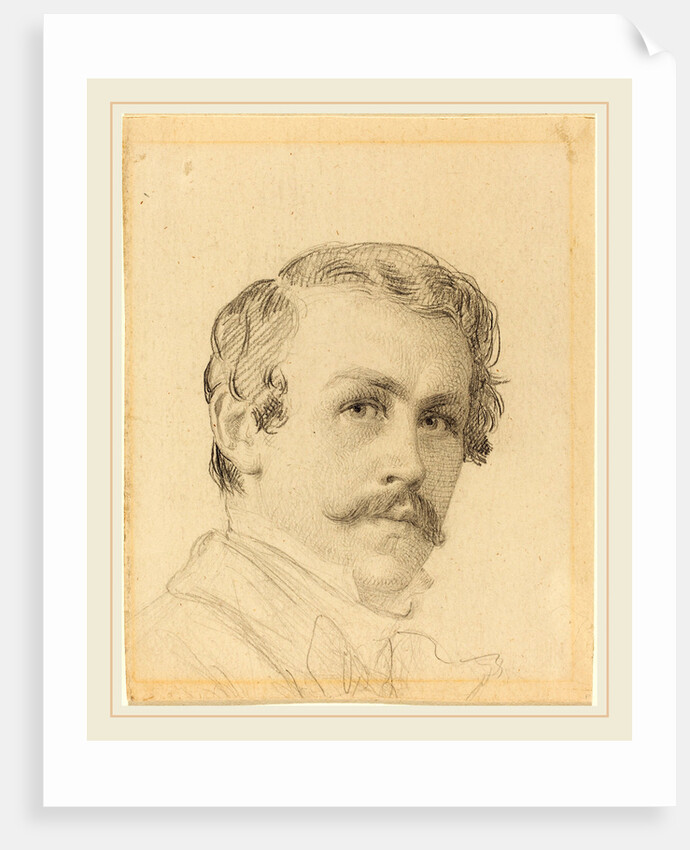 Self-Portrait, c. 1850 by Eastman Johnson